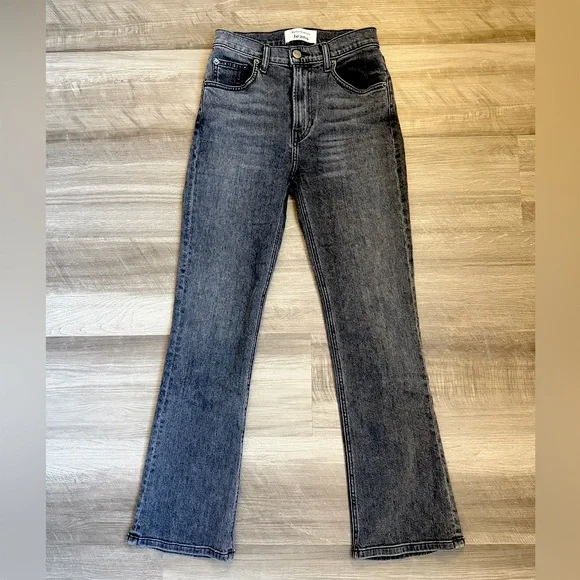 Reformation Jesse High Crop Boot Black Size 24 - Picture 1 of 5